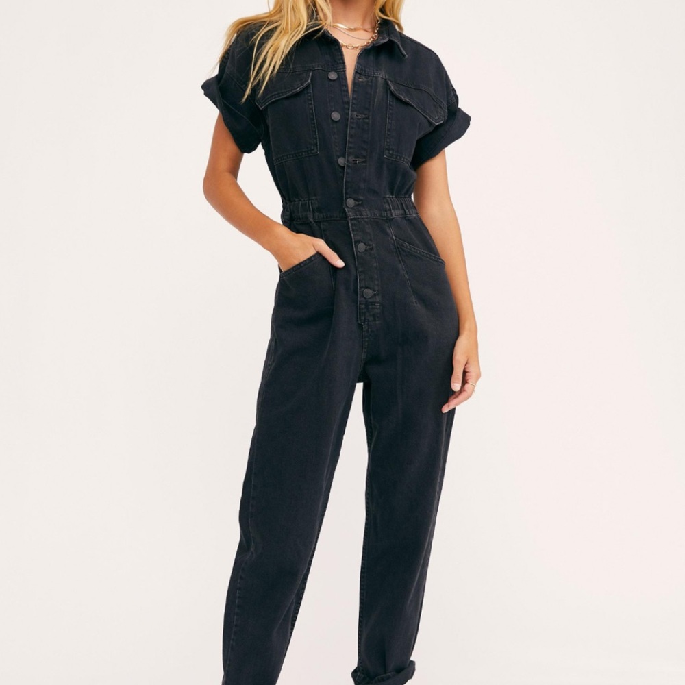 NWOT Free People Marci Coverall
